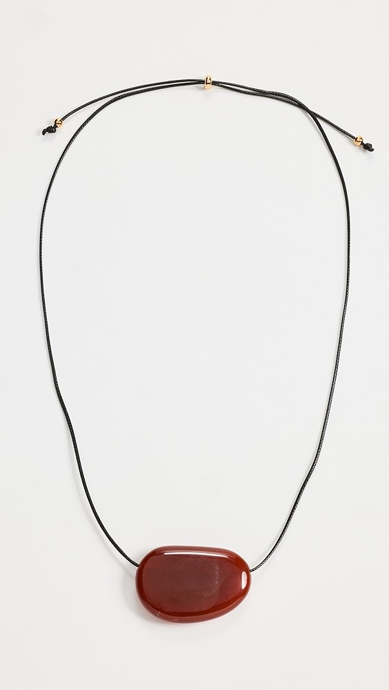 Julia Necklace - Red/black