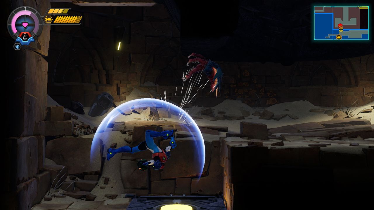 Metroid Ravenous gameplay screenshot captured on Nintendo Switch 2