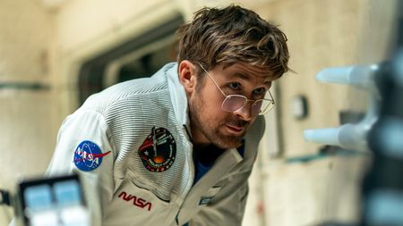 Ryan Gosling in a NASA suit in Project Hail Mary