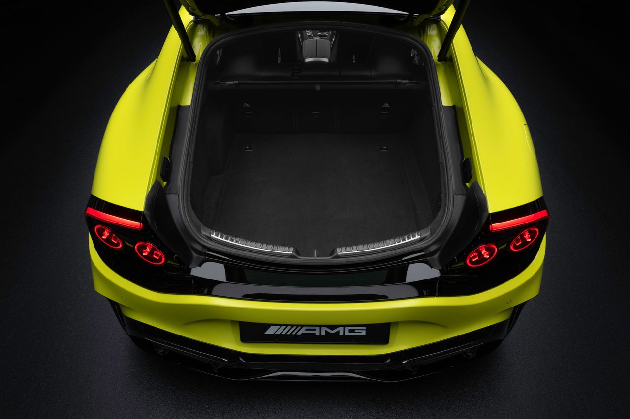 Ample luggage space make this a true GT