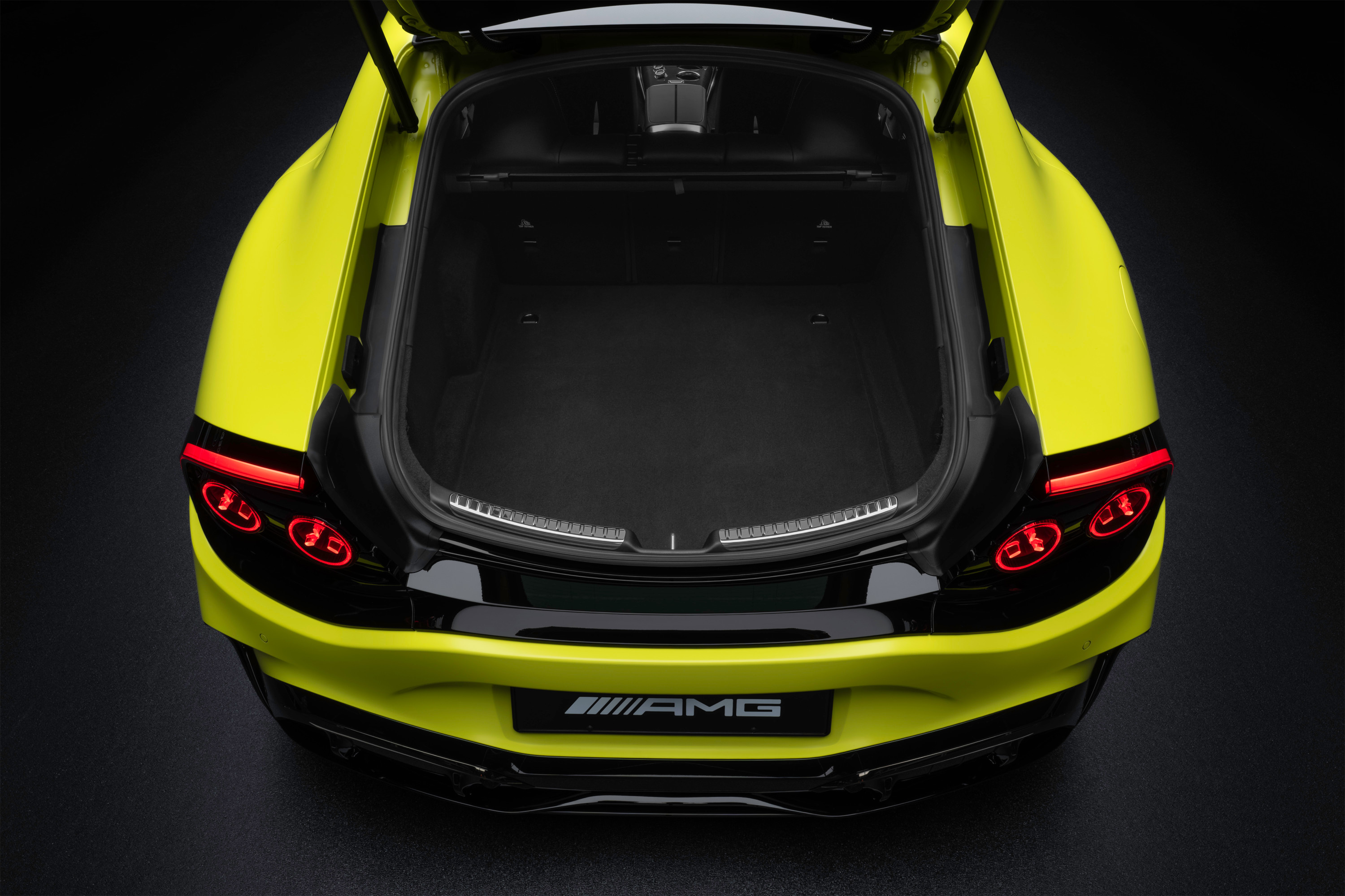 Ample luggage space make this a true GT