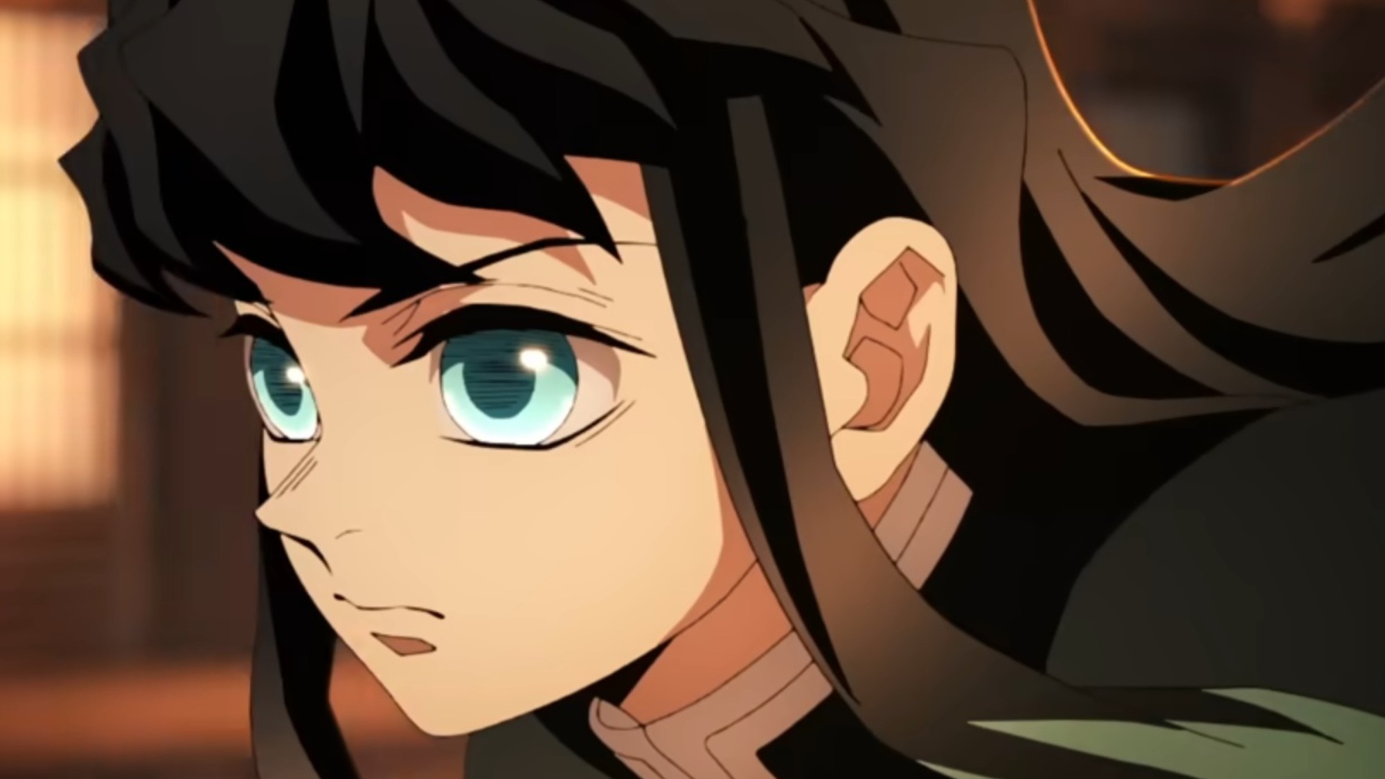 One of many scenes of running in Demon Slayer: Kimetsu no Yaiba &amp;ndash; The Movie: Infinity Castle