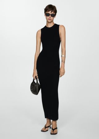 Knit Long Dress - Women | Mango Usa