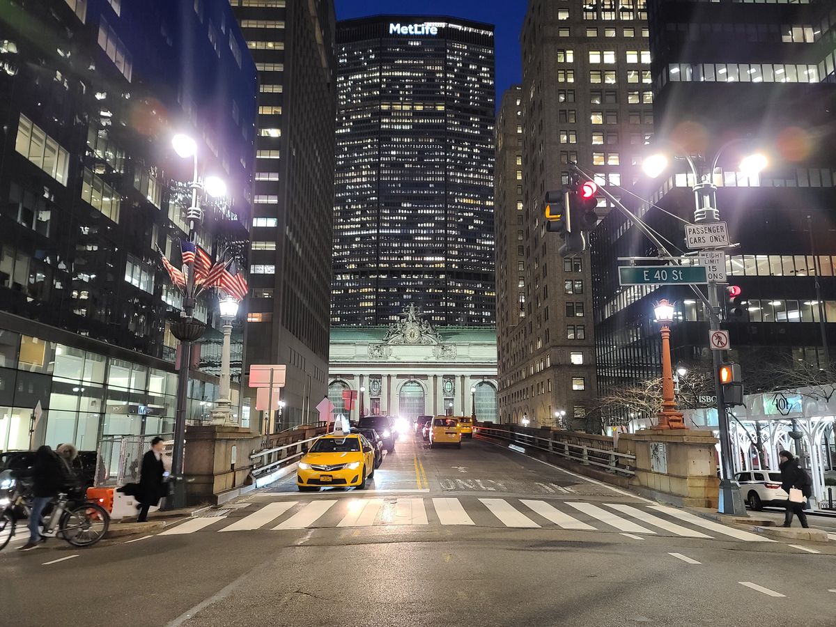 Grand Central Station building clock photo