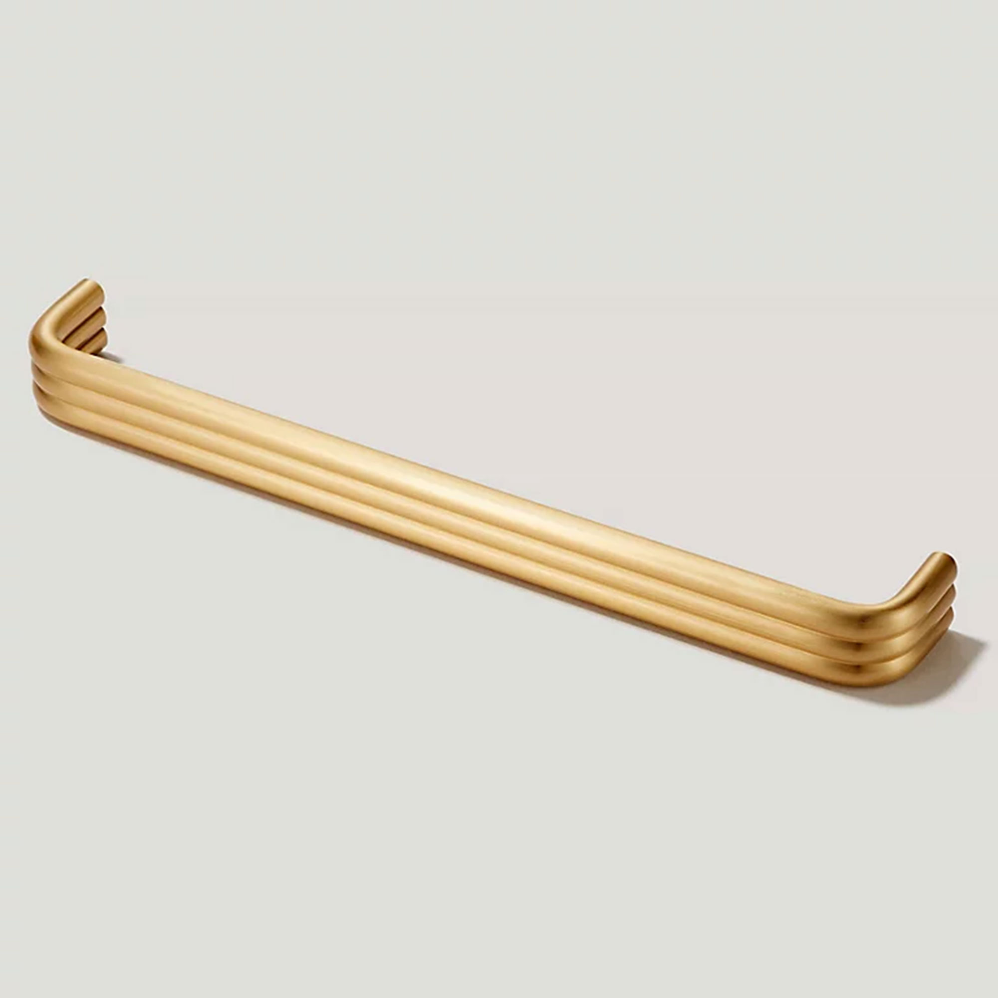 Gold handle