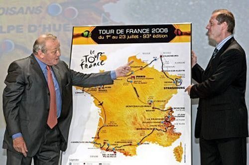 The Tour route