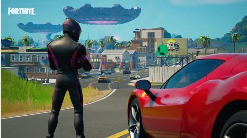 Where to find Ferrari 296 GTB in Fortnite