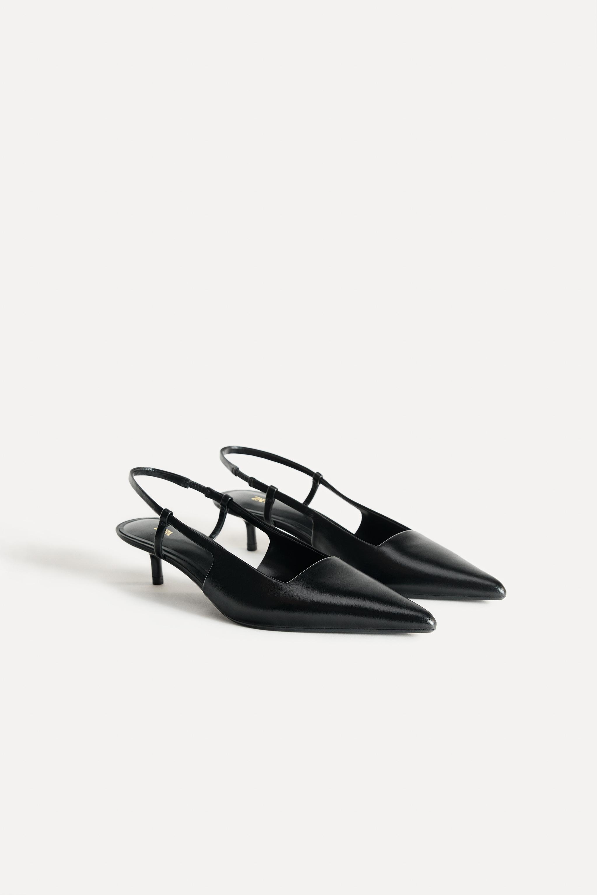 Leather Slingback Shoes 50th Anniversary