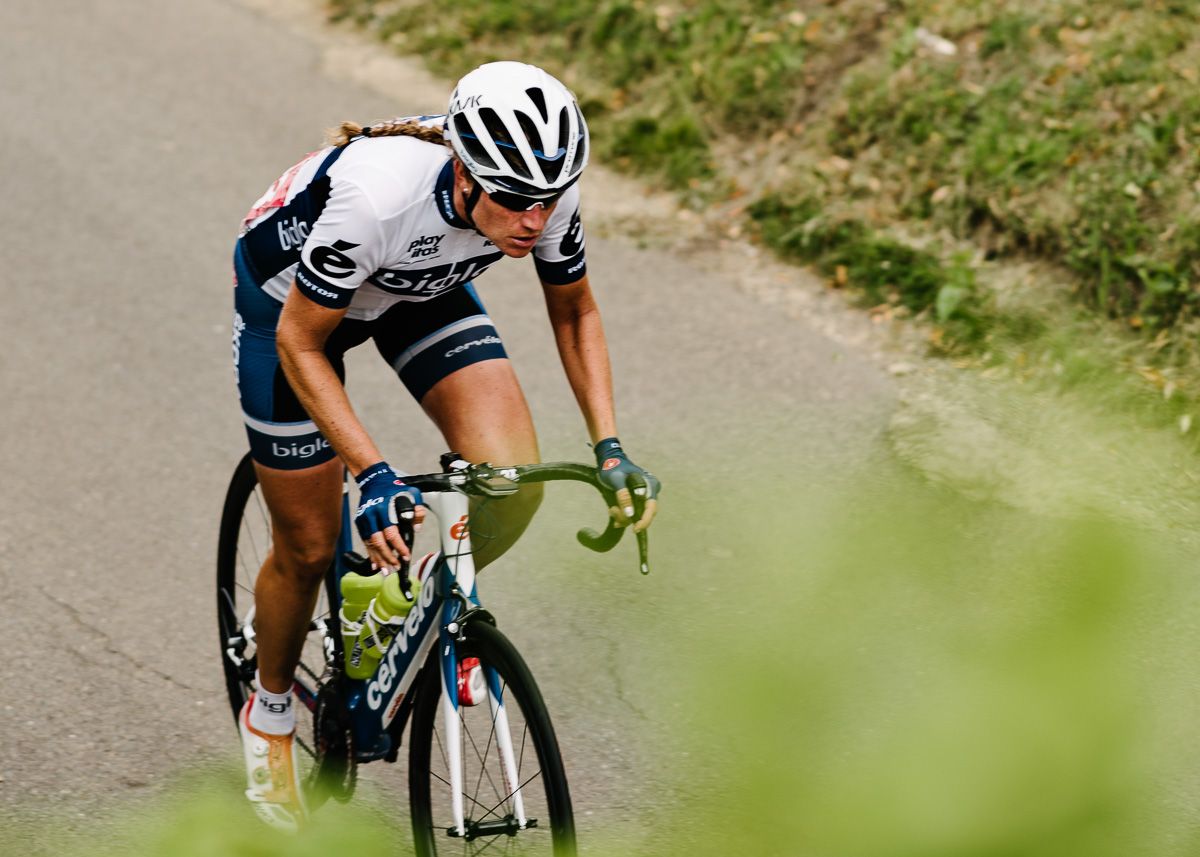 Bigla's Vera Koedooder on the attack