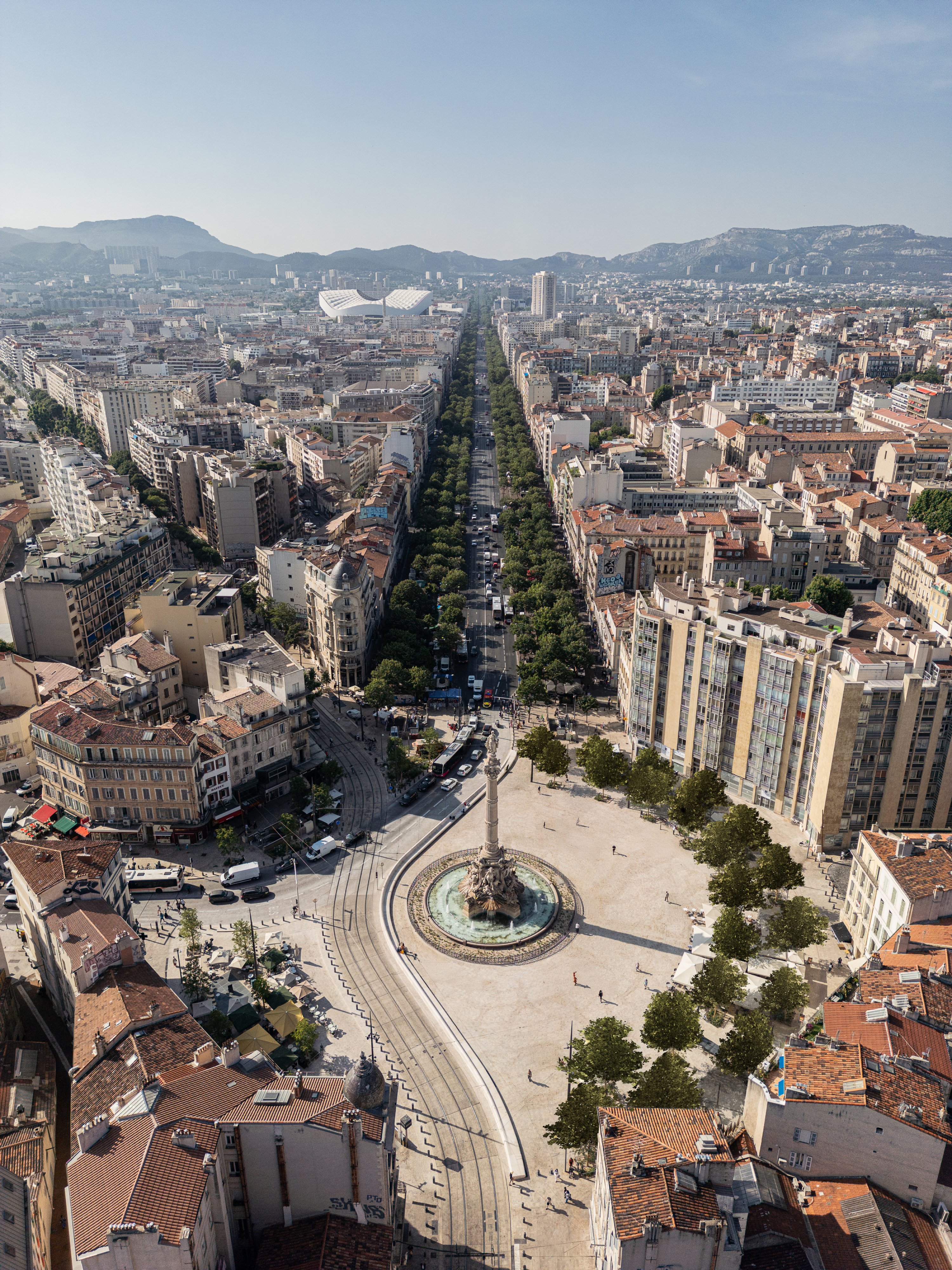 Place Castellane, Marseille, redesigned by Ora &Iuml;to
