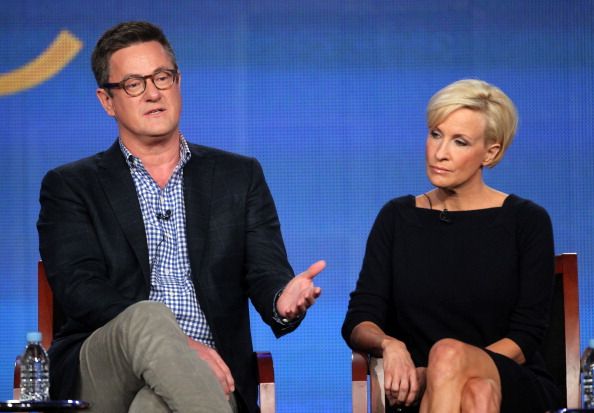 Joe Scarborough and Mika Brzezinski.