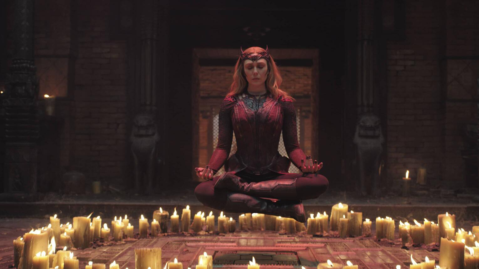 Wanda Maximoff conducts a magical session in Doctor Strange in the Multiverse of Madness