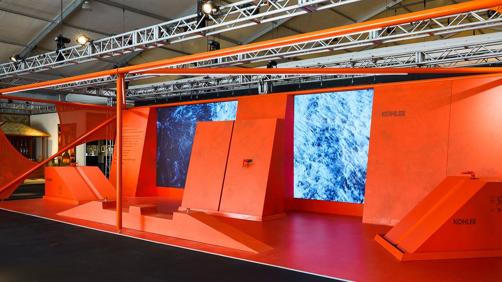 Kohler and Samuel Ross made a bold splash at Design Miami 2023 | Wallpaper