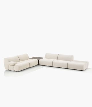 Milan Design Week Poliform Ernest white modular sofa
