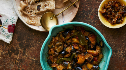 Potato and aubergine curry from Romy Gill&#039;s India