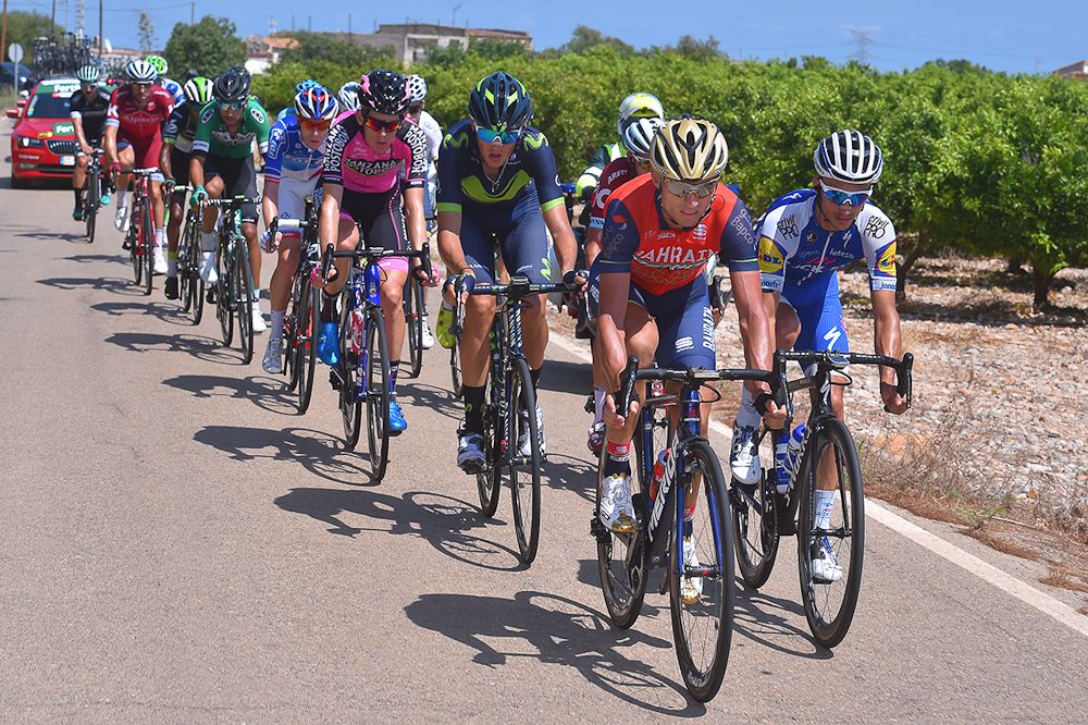 The leaders get traction during stage 5 at the Vuelta