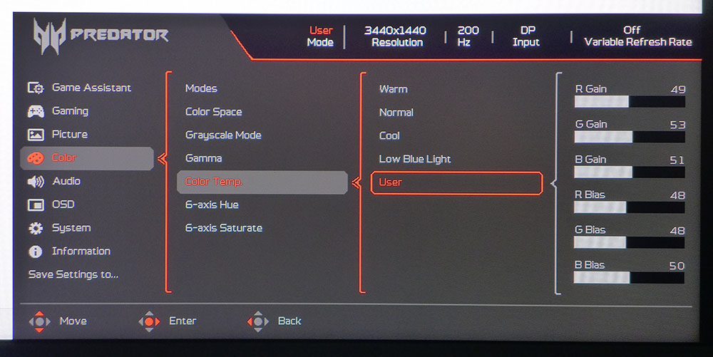 Acer Predator X34 X0