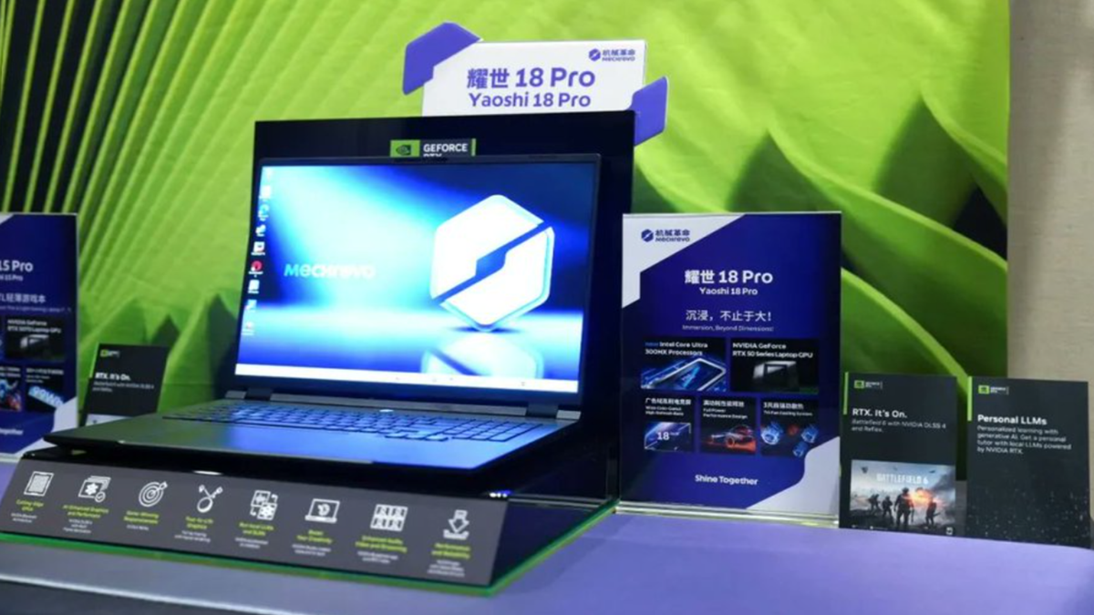 This is either the world's fastest laptop or someone made a massive typo: Obscure Chinese vendor Mechrevo unannounced Core Ultra 300HX CPU at CES, and apparently almost no one noticed