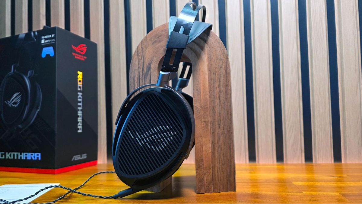 Asus teams up with HiFiMan for planar magnetic ROG Kithara gaming headset — extremely comfortable and excellent audio, for a price