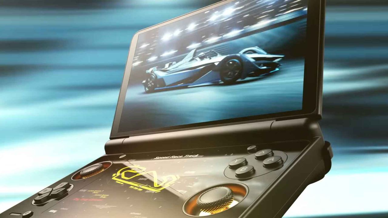 AYN Thor Dual-screen Racing Render