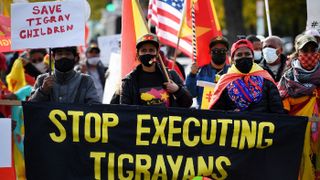 Tigray protest in the US