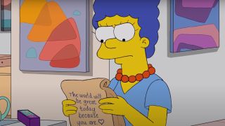 Marge Simpson on The Simpsons.