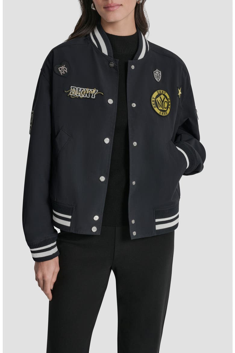 1989 Pins &amp;amp; Patches Varsity Jacket