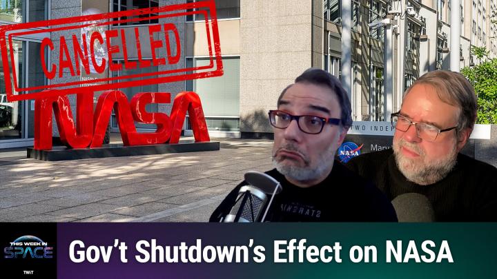 This Week In Space podcast: Episode 178 — NASA is Closed for Business
