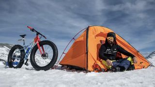 Ultra cyclist Omar Di Felice attempts to ride across Antarctic