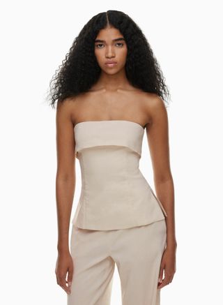 Element Linen Tube Top