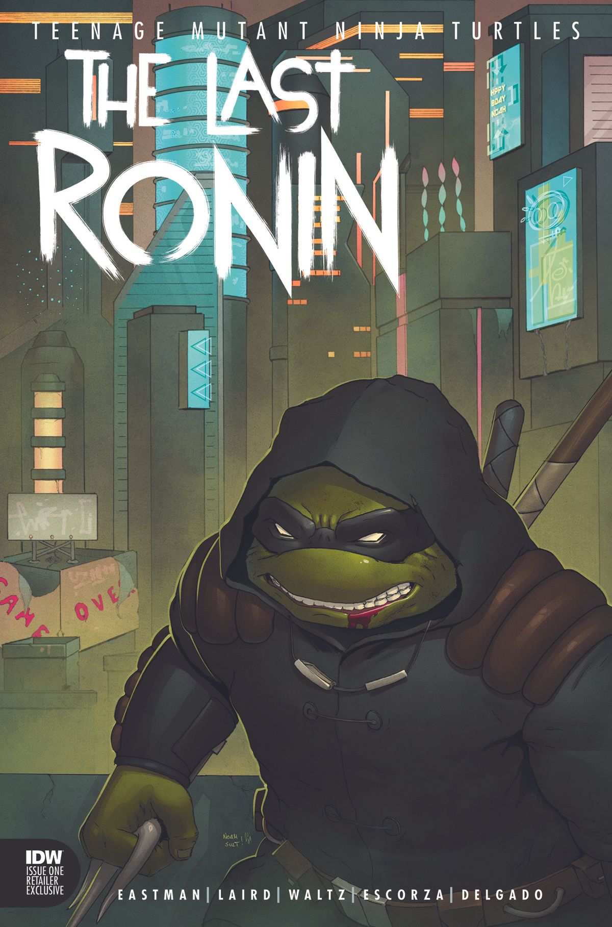 TMNT: The Last Ronin #1 cover