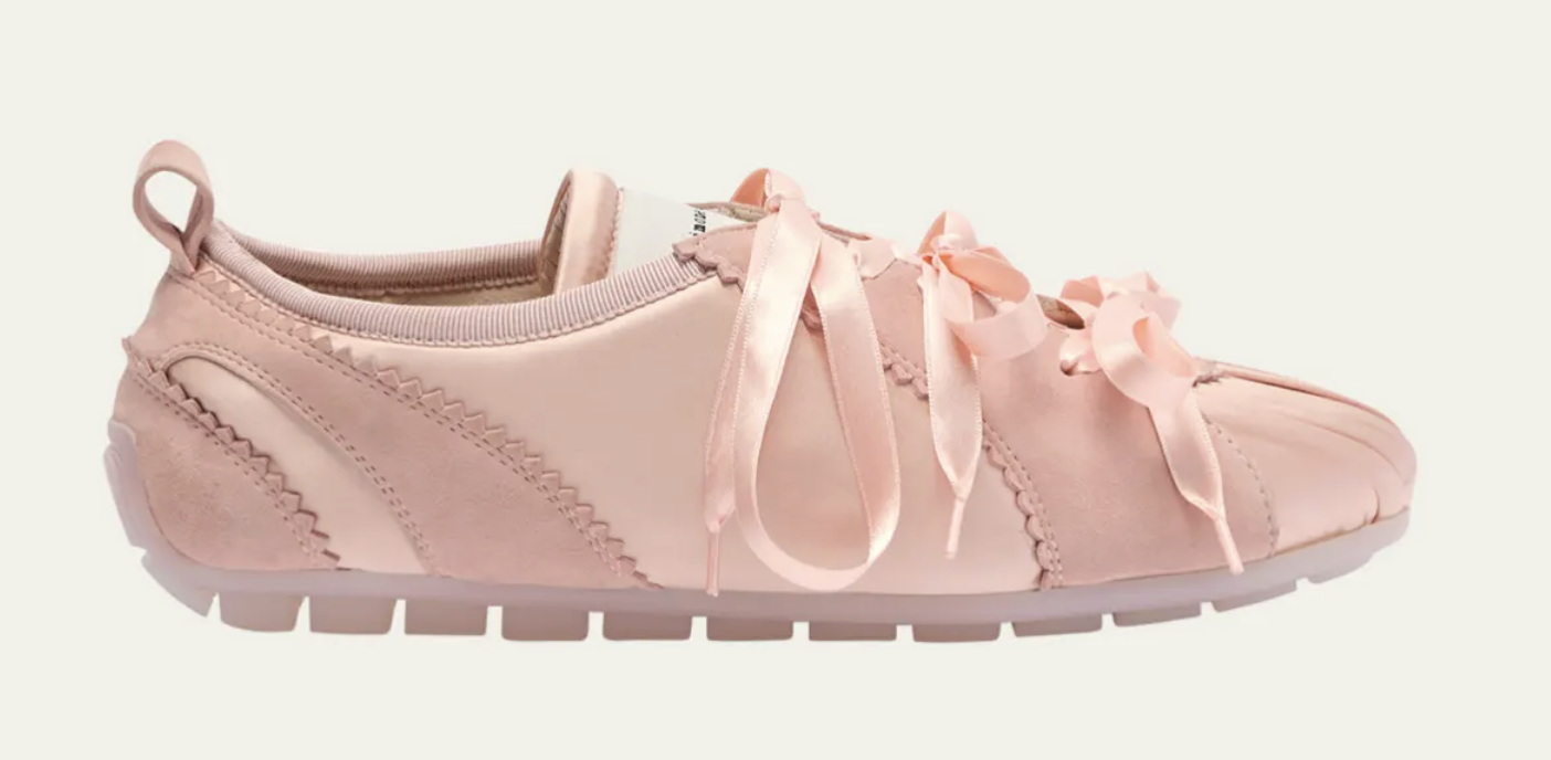 Simone Rocha, Ribbon-Tie Ballerina Sneakers