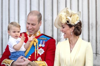 Prince Louis Trooping of the colour