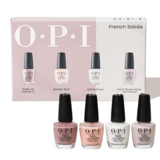 OPI Classic Nail Polish, French Soiree Miniature Manicure Gift Set