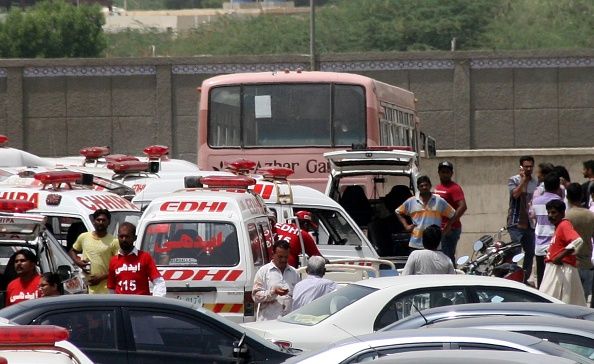 Taliban-linked gunmen killed 43 Shiite passengers on a bus in Karachi