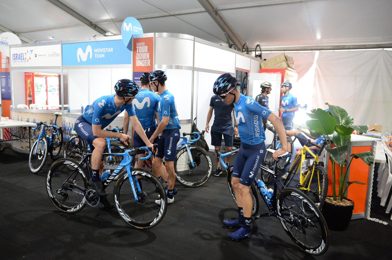 Movistar at the Tour Down Under