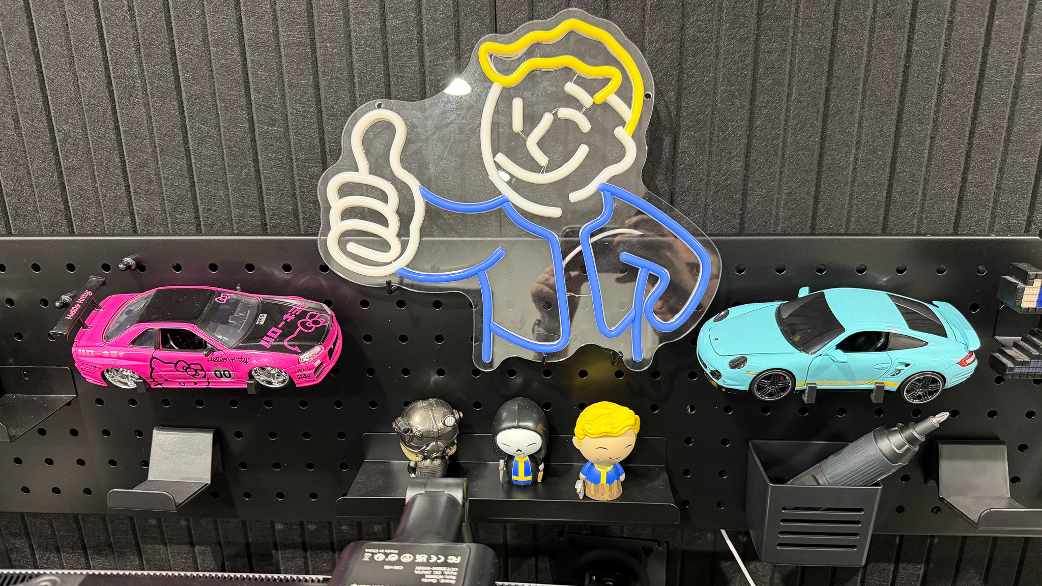 3D Printed Wall Bracket for Diecast Cars