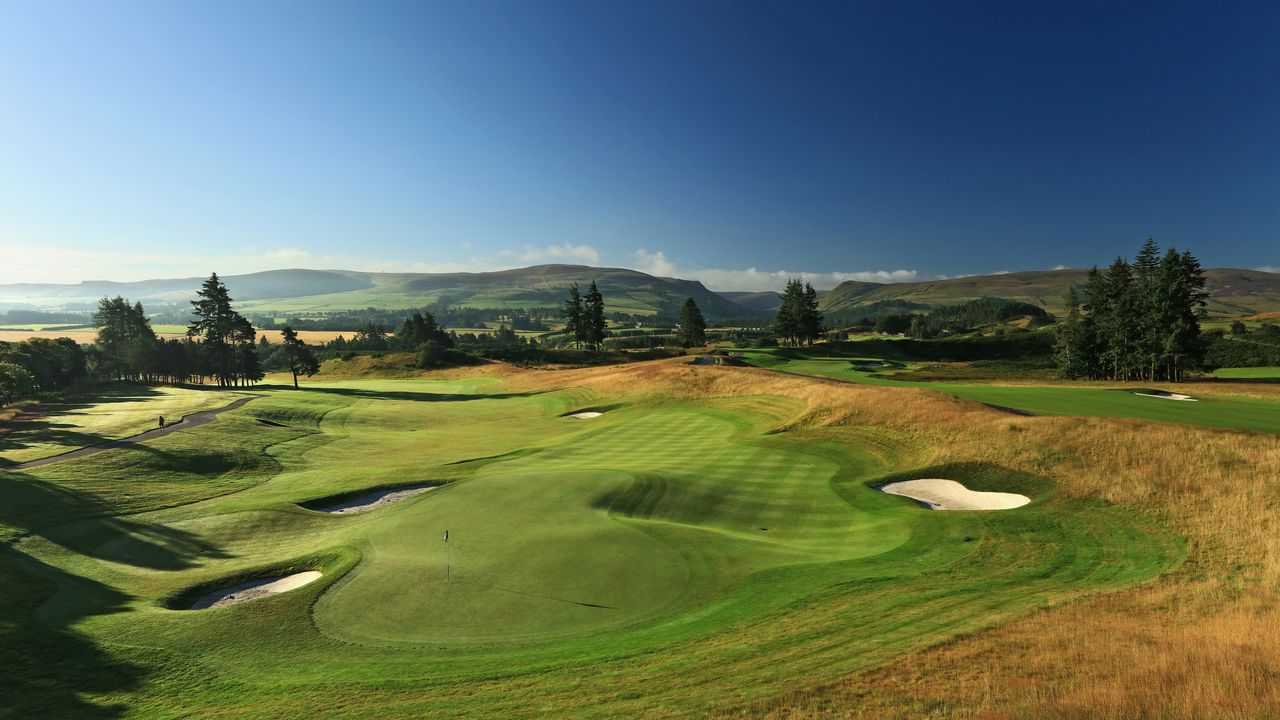 The 18th on Gleneagles Golf Resort PGA Centenary Course