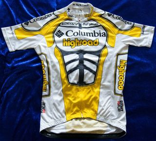 A 2009 team-issue Moa Columbia-Highroad jersey on eBay