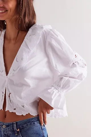 Maisie Cutwork Top