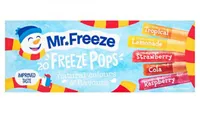 Mr Freeze Freeze Pops
