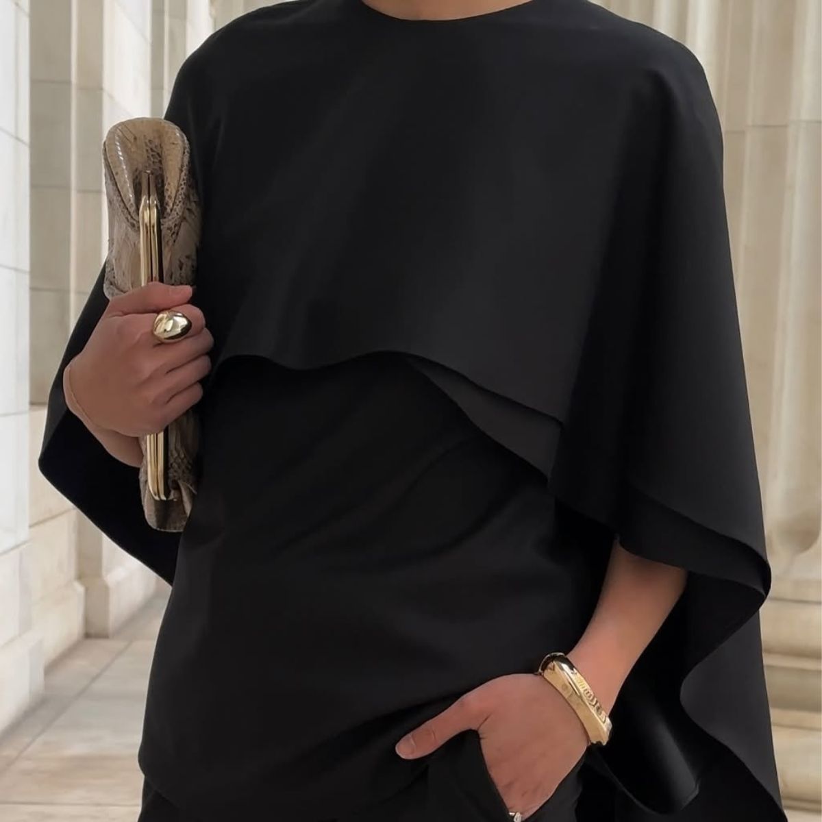 Cape Blouse Trend 2026