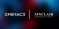 Embrace and Sinclair logos