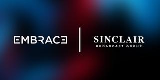 Embrace and Sinclair logos
