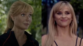 Gwyneth Paltrow and Reese Witherspoon in a side-by-side photo.
