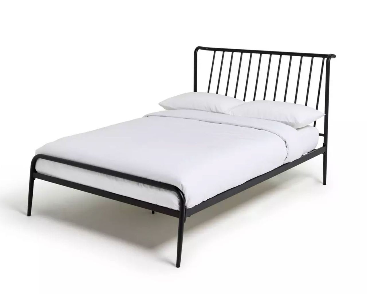 Habitat Kanso Kingsize Metal Bed Frame cut out image
