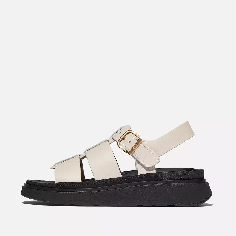 GEN-FF Leather Fisherman Sandals cut out