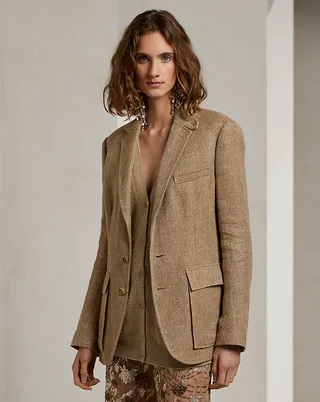 Rileigh Linen Tweed Jacket