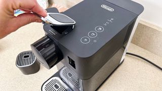 Nespresso machines on kitchen counter