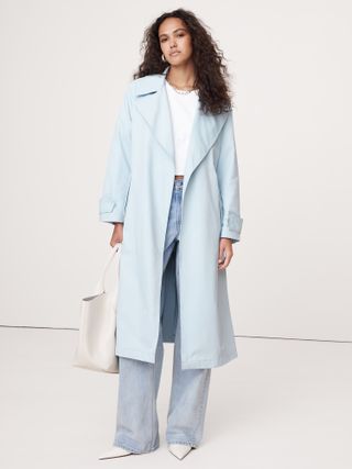 Banana Republic, Water-Resistant Travel Trench Coat